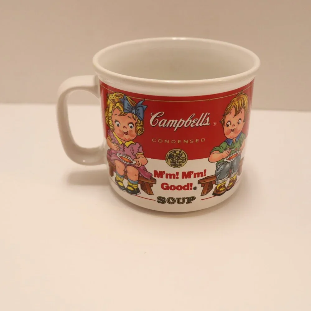 Campbell's Soup Vintage Advertising Cup by Westwood 1993 14 Ounces